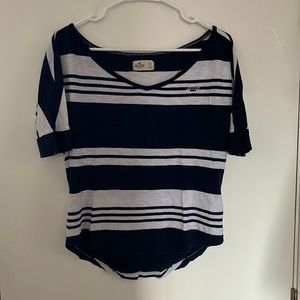 Hollister 1/2 sleeve off the shoulder top